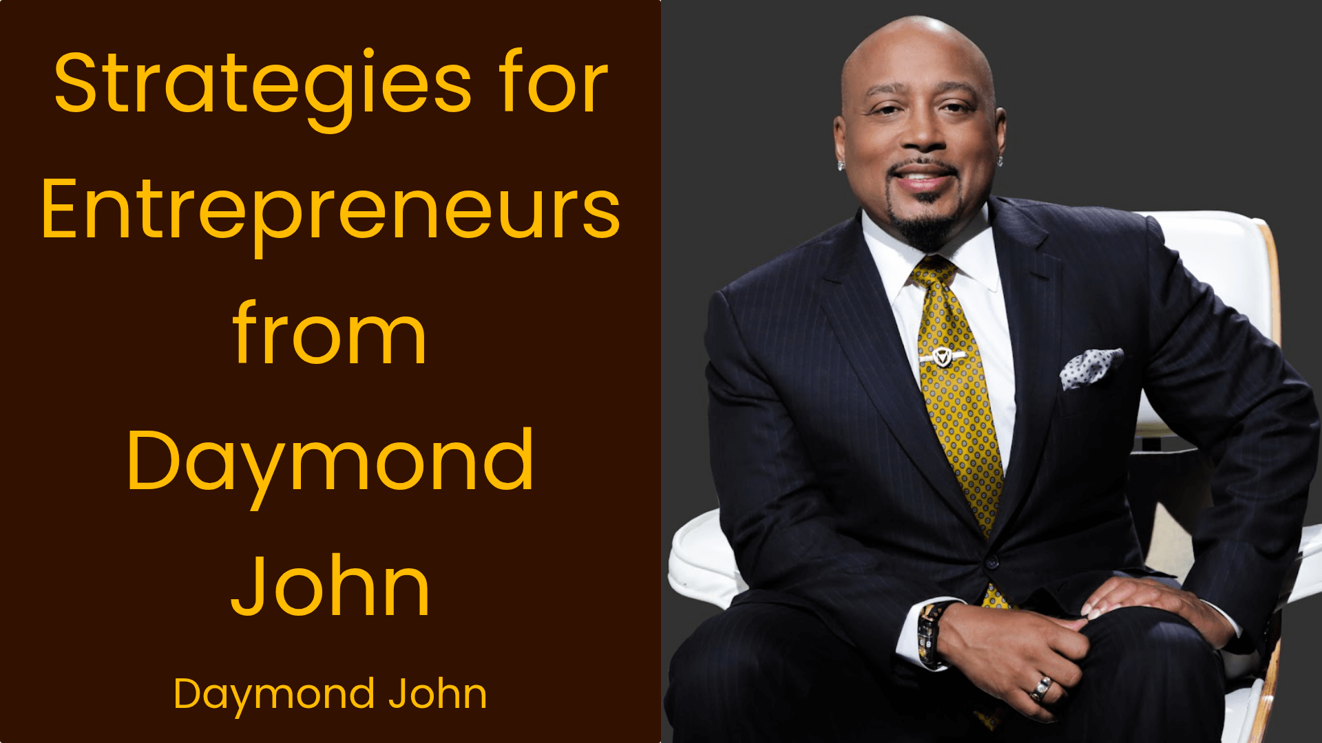 Unlocking Founder Success: Insights from Daymond John's Journey
