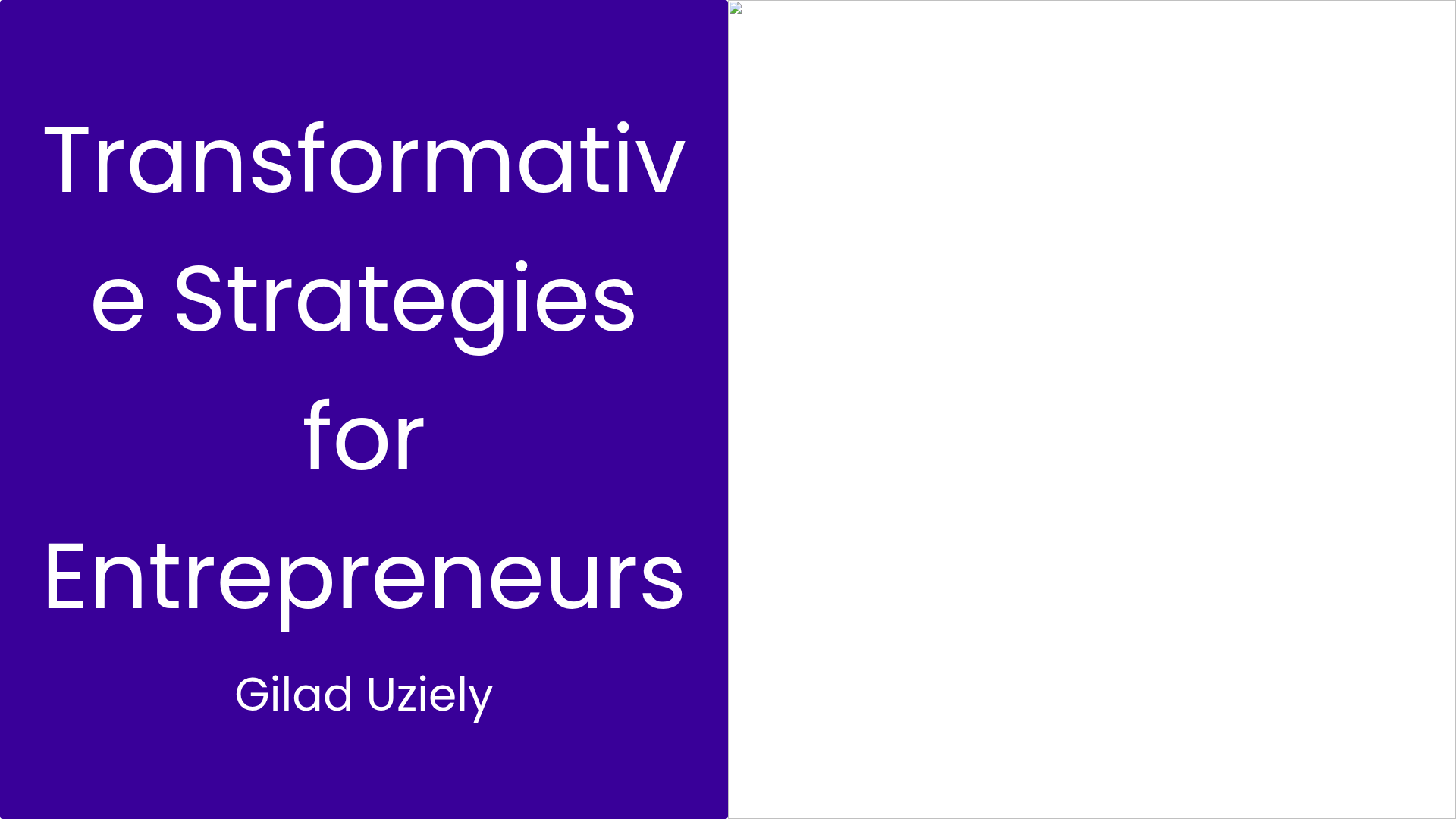 Unlocking Founder Success: Insights from Gilad Uziely