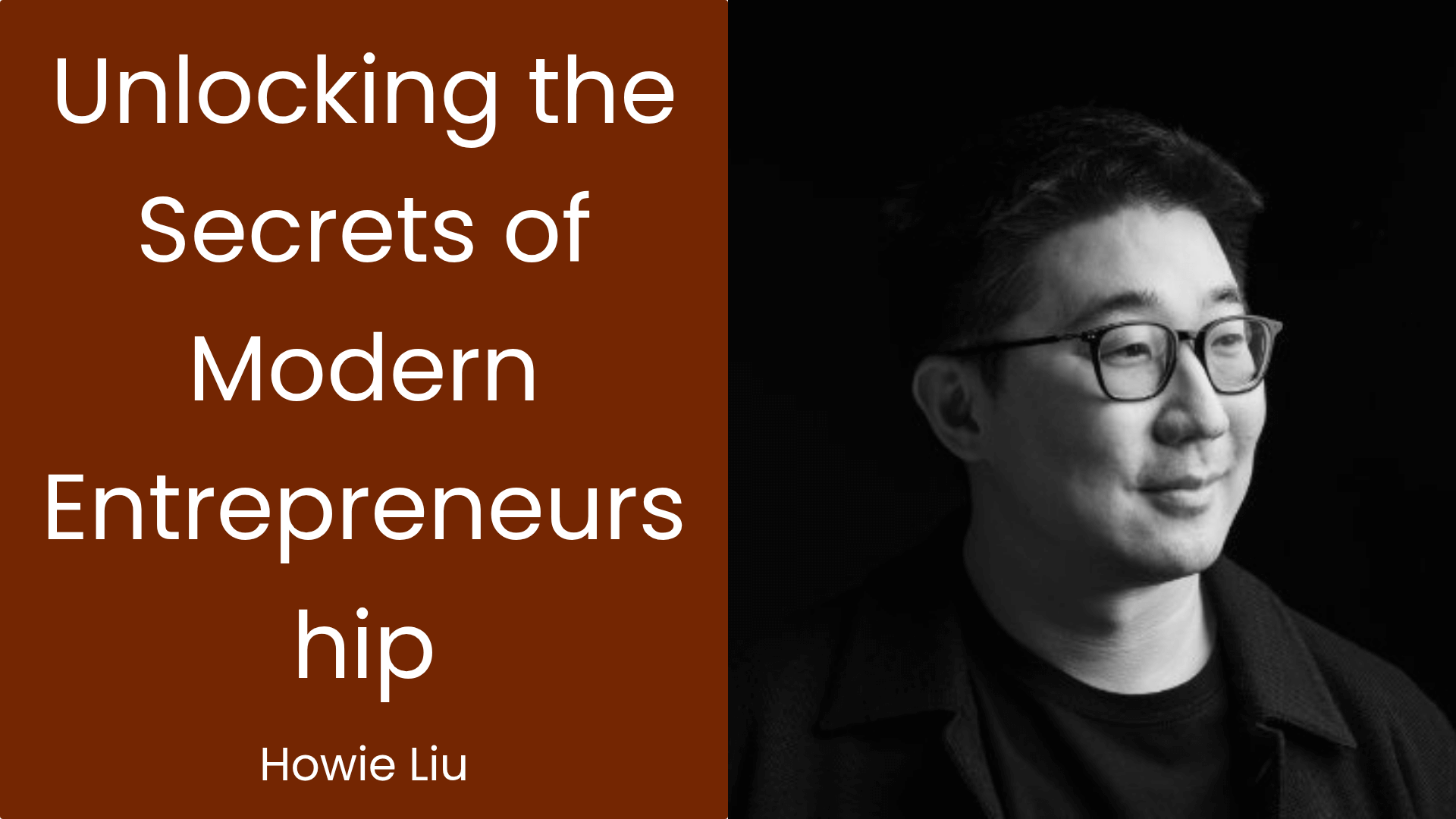 Founder Success Insights from Howie Liu: Strategies for the AI Era