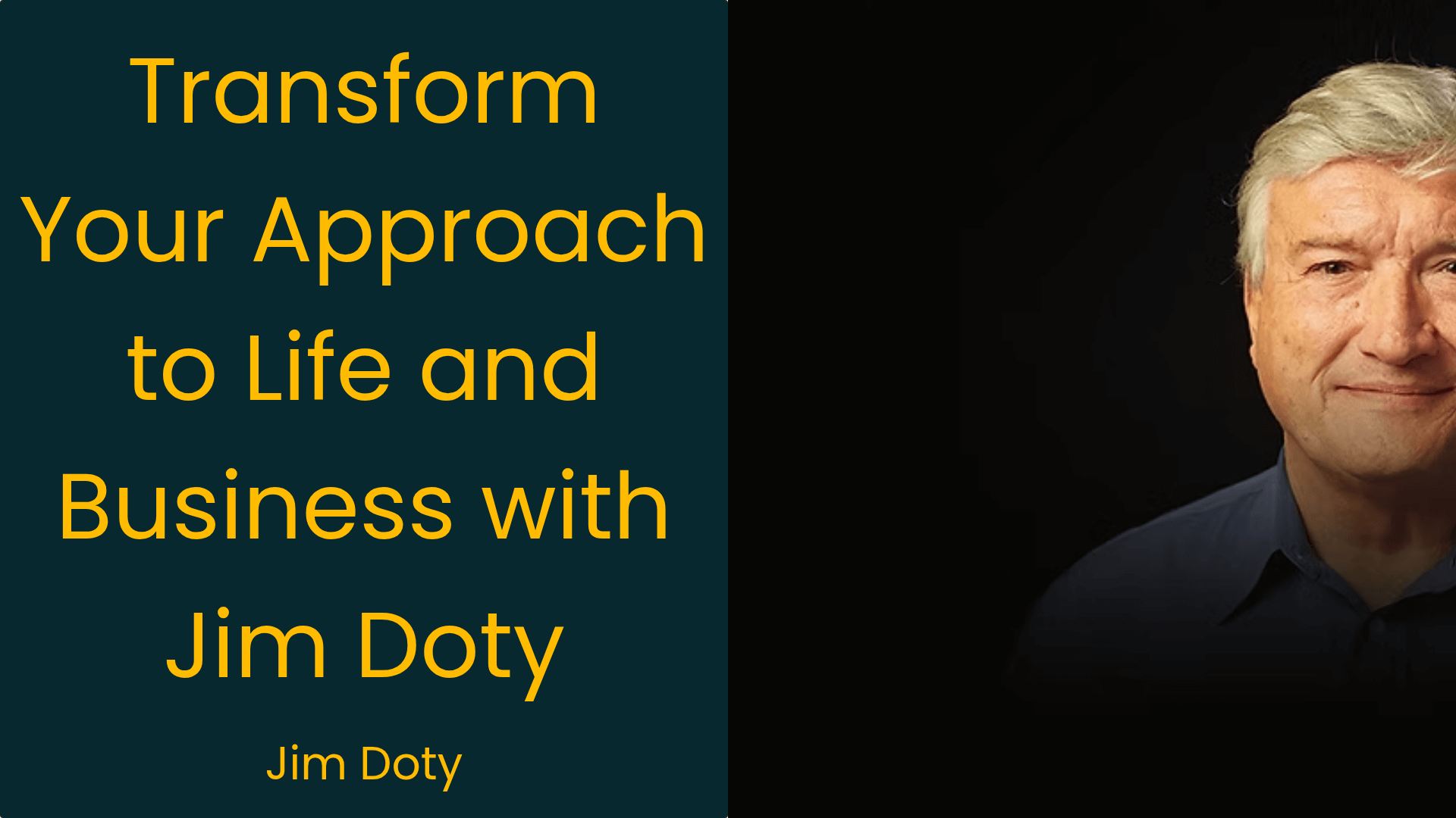 Unlocking Founder Success: Jim Doty's Insights on Mindset and Manifestation