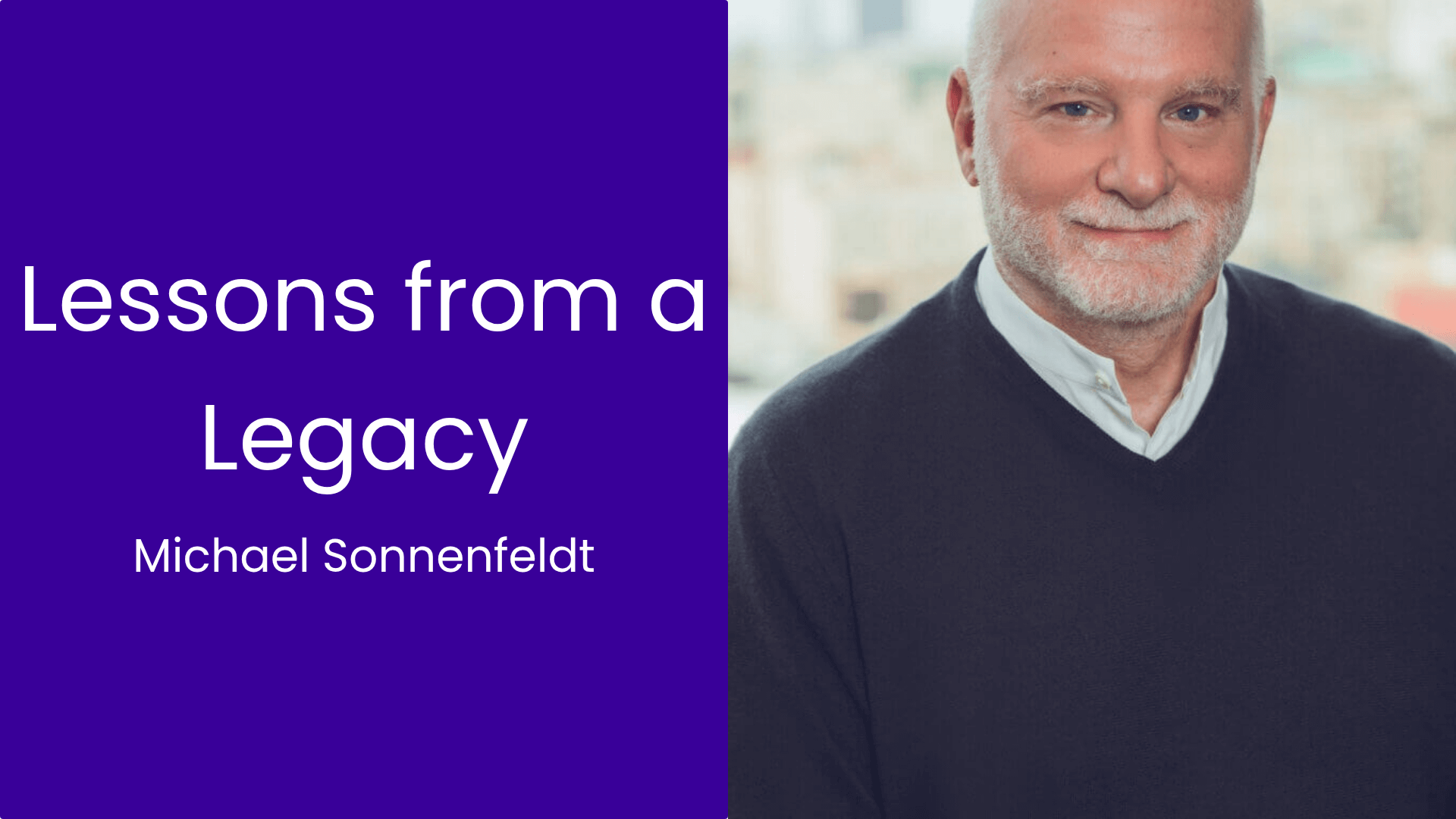 Lessons from a Legacy